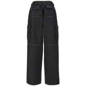 Coperni Denim Wide Leg Cargo Jeans