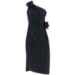 Coperni Asymmetric Mini Flower Dress
