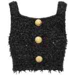 Balmain Lurex Tweed Top