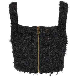 Balmain Lurex Tweed Top