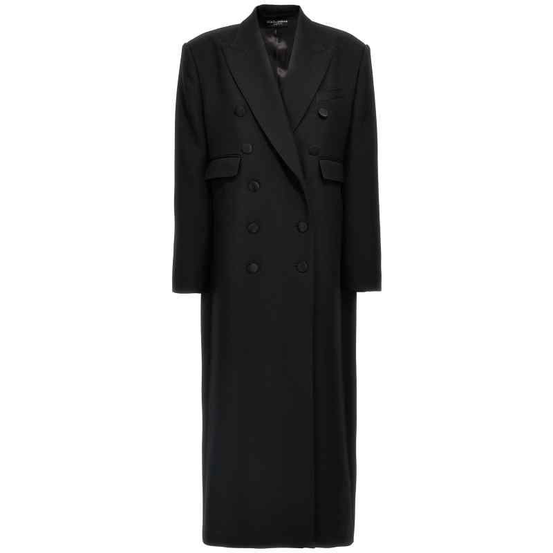 Dolce & Gabbana Long Tuxedo Coat