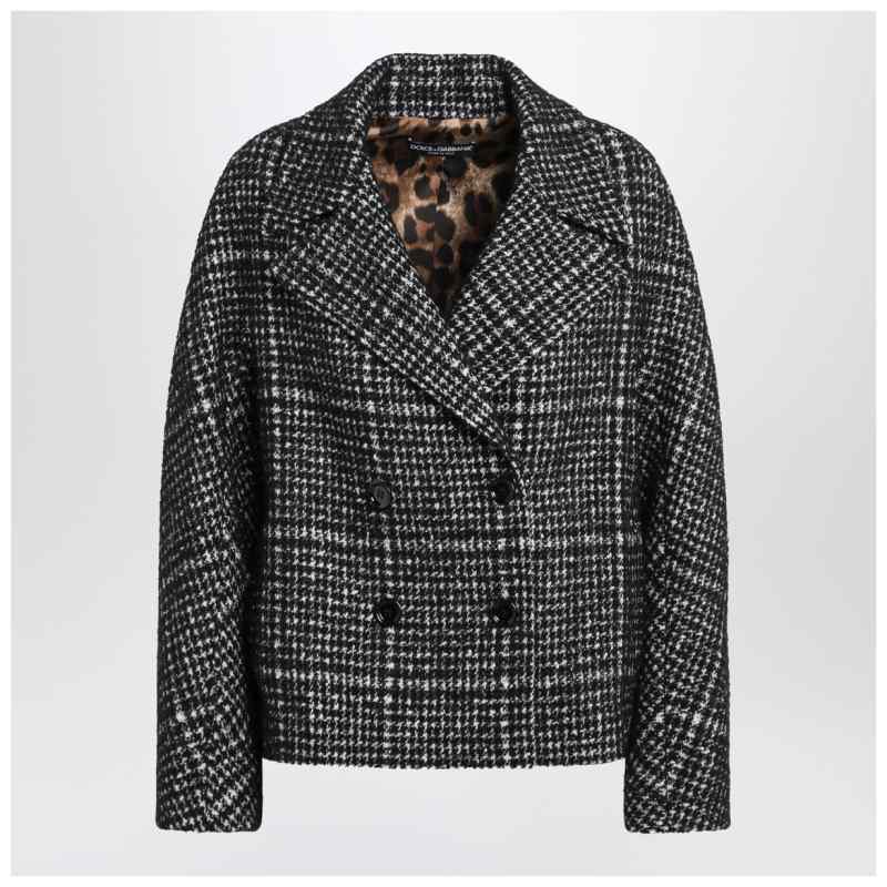 Dolce&Gabbana Black/white houndstooth jacket Dolce&Gabbana Black/white houndstooth jacket, theFeinheit