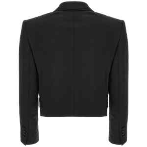 Dolce & Gabbana Tuxedo Crop Blazer