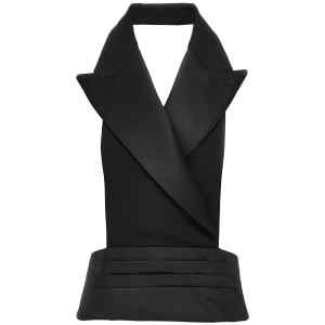 Dolce & Gabbana Double-breasted Bare Back Vest