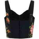 Dolce & Gabbana Bouquet Rose Bustier Top
