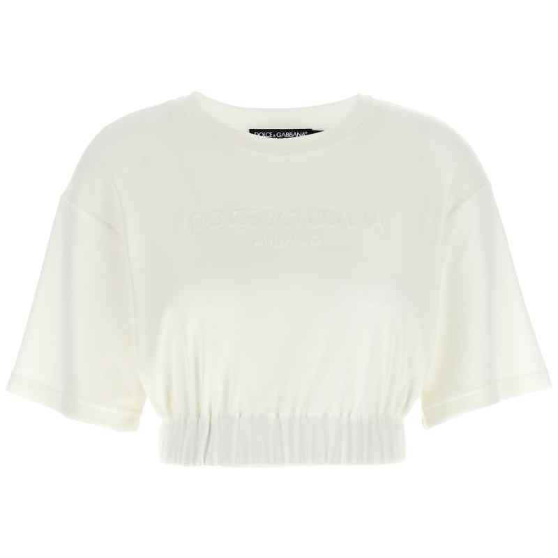 Dolce & Gabbana Logo Chenille Top
