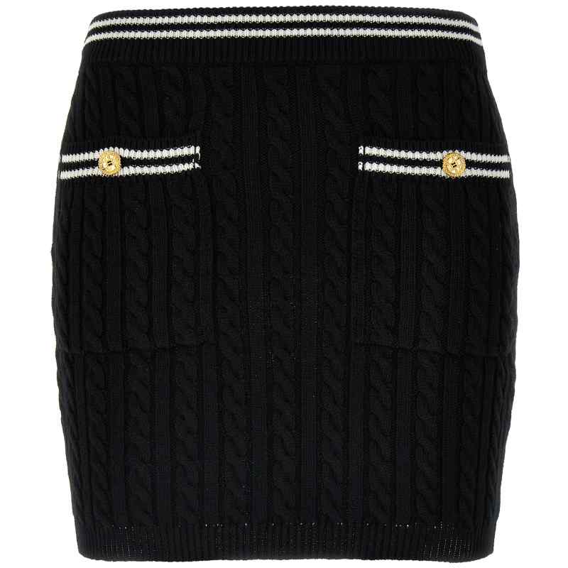 FABX3687K42640091_01_M_2025-01-18T17-30-40.969Z Alessandra Rich Braided Skirt