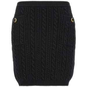 Alessandra Rich Button Skirt