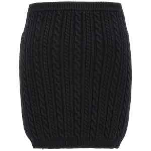 Alessandra Rich Button Skirt