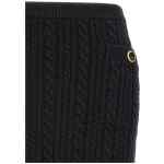 Alessandra Rich Button Skirt