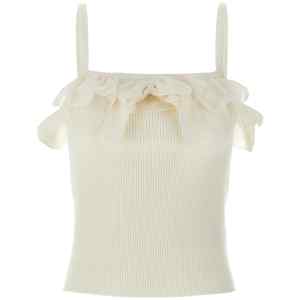 Alessandra Rich Ruffle Top