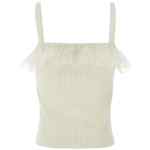 Alessandra Rich Ruffle Top