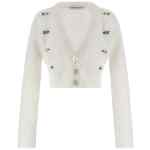 Alessandra Rich Carded Mohair Cardigan
