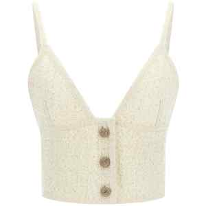 Alessandra Rich Sequin Top