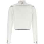 Thom Browne Rwb Crop Tape Shirt