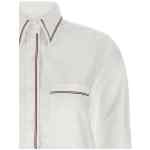 Thom Browne Rwb Crop Tape Shirt