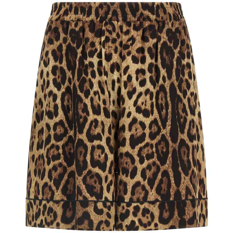 Dolce & Gabbana Leopard Shorts