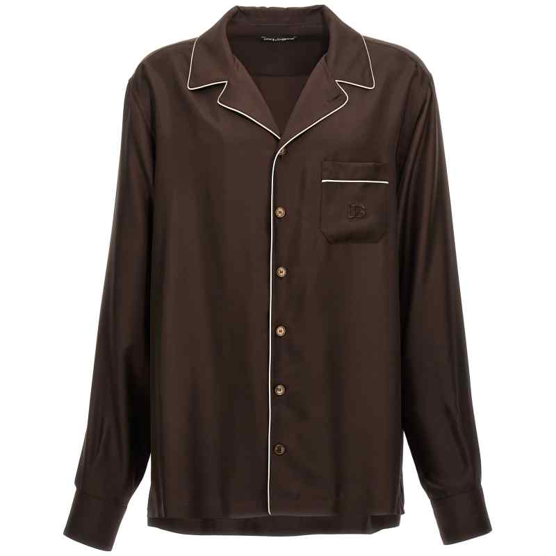 G5IF1ZFU1S4M0674_01_M_2024-06-26T07-58-01.26Z-1 Dolce & Gabbana Logo Embroidery Shirt