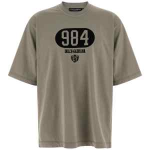 Dolce & Gabbana Flocked Print T-shirt