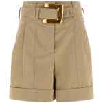 Balmain Anthem Buckle Shorts