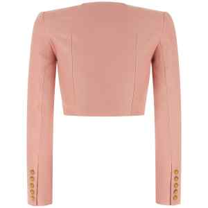 Balmain Testa Di Leone Bolero Blazer
