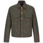 Balmain Jacquard Monogram Jacket