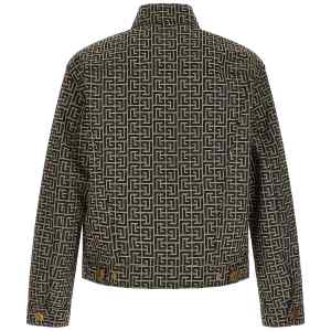 Balmain Jacquard Monogram Jacket