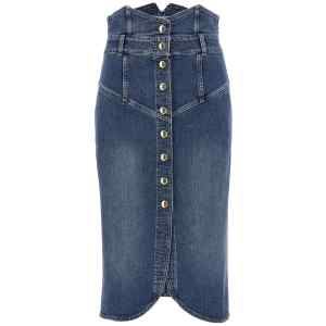 Elisabetta Franchi Denim Skirt