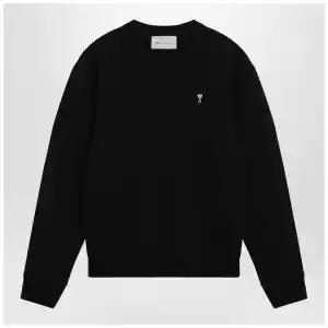 Ami Paris Ami De Coeur black sweatshirt
