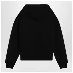 Ami Paris Ami De Coeur black zip-up sweatshirt