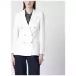 Tagliatore White double-breasted jacket