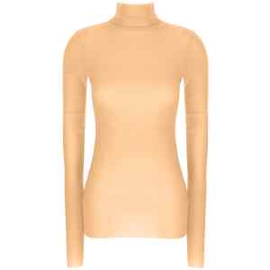 Jil Sander Silk Turtleneck Top