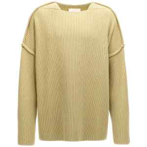Jil Sander Geometric Neckline Sweater