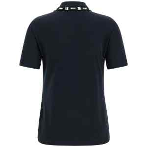 Fabiana Filippi Crystal Collar Polo Shirt