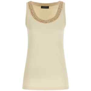 Fabiana Filippi Tweed Insert Top