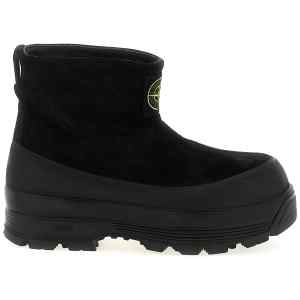 Stone Island Suede Ankle Boots