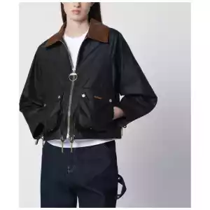 Barbour Marron jacket green in waxed cotton