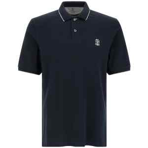 Brunello Cucinelli Stretch Jersey Polo Shirt