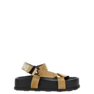 Moschino Suede Sandals