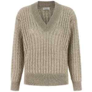 Brunello Cucinelli Micro Sequin Sweater