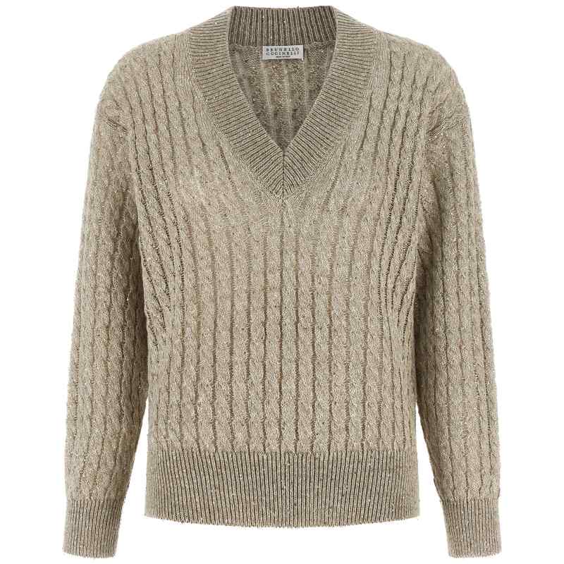Brunello Cucinelli Micro Sequin Sweater