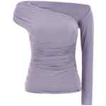 Elisabetta Franchi Asymmetrical Neckline Top