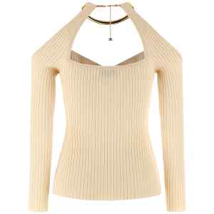 Elisabetta Franchi Necklace Sweater