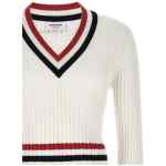 Thom Browne Rwb Intarsia Sweater