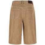 Brunello Cucinelli Lamé Denim Bermuda Shorts
