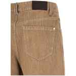 Brunello Cucinelli Lamé Denim Bermuda Shorts