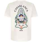 Casablanca Hotel Emblem Print T-shirt