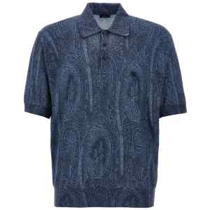 Etro Paisley Polo Shirt