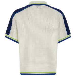 Casablanca Tennis Cotton Crochet Shirt