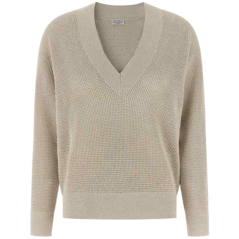 Brunello Cucinelli Openwork Sweater